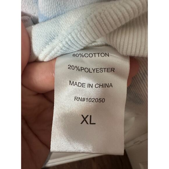 Taylor Swift Midnights Blue Tie Dye Hoodie Women’s size X-Large in Blue Tie-Dye - Picture 3 of 6